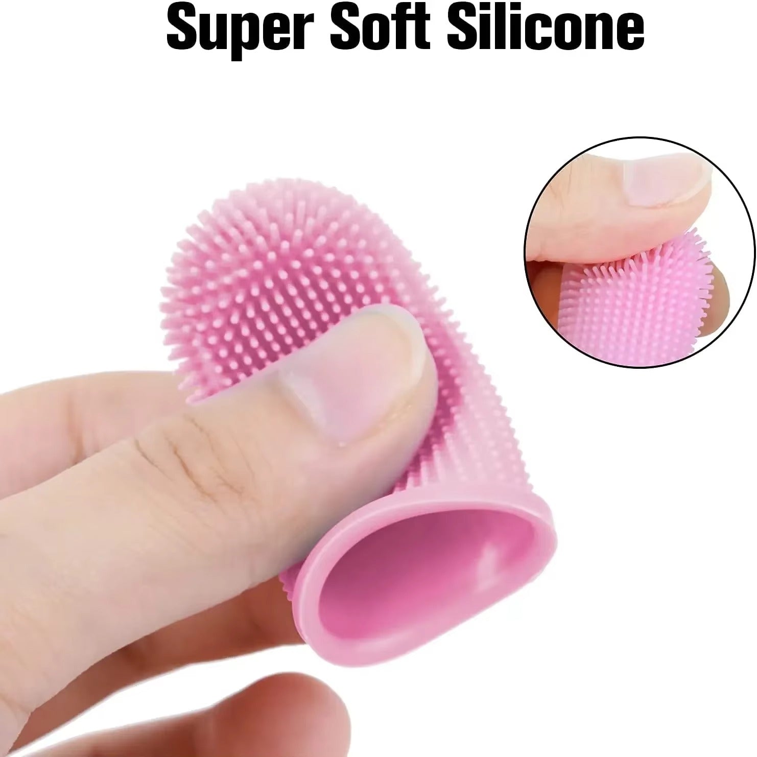 Soft Silicone Finger Toothbrush For Pets – Gentle and Food-Grade Dental Care for Dogs and Cats, Toothbrush for Healthy Teeth