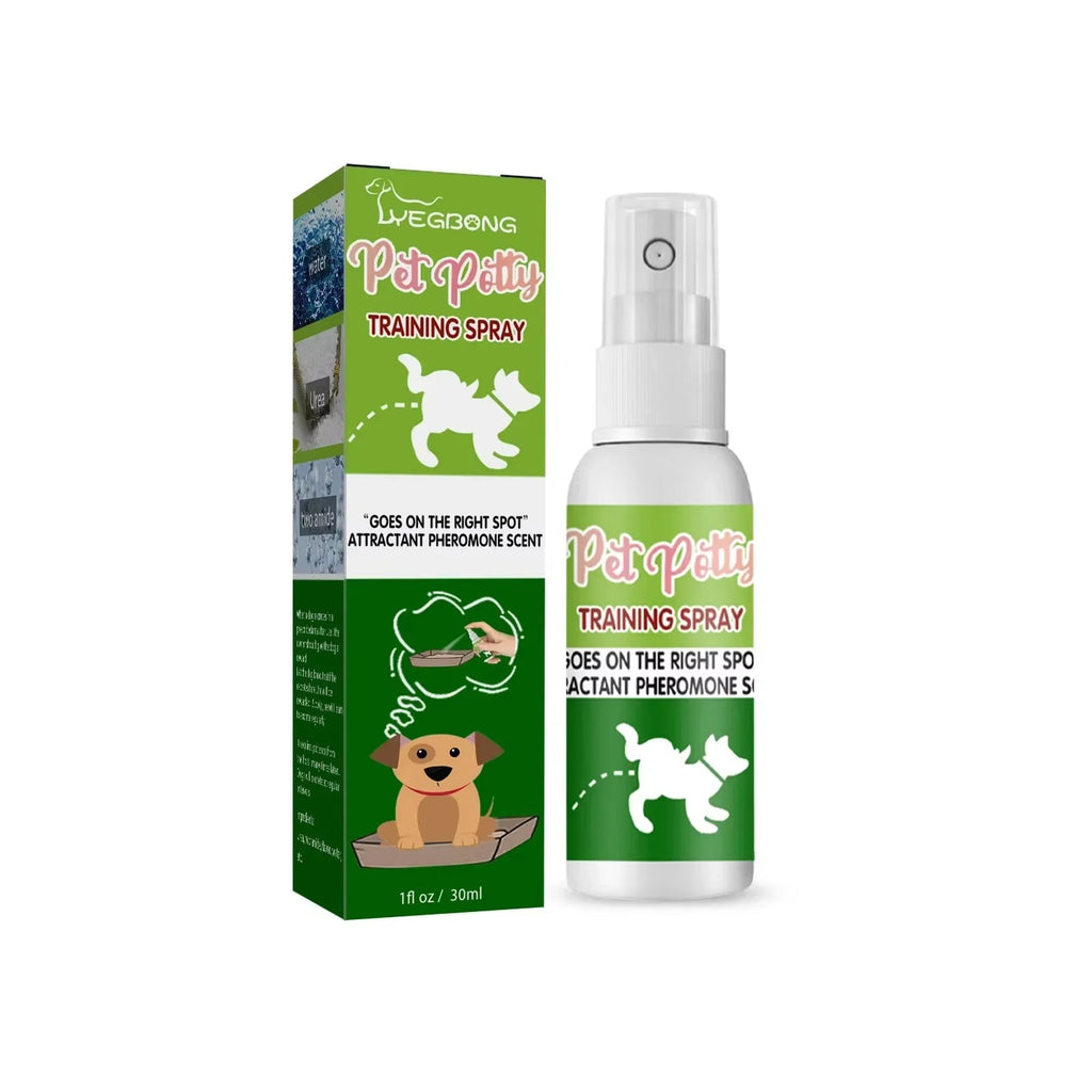 Pet Toilet Training Spray – Helps Encourage Proper Elimination Habits, Effective Indoor Potty Training Aid for Dogs and Puppies