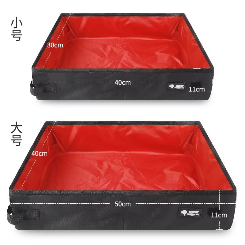 Foldable Travel Litter Box