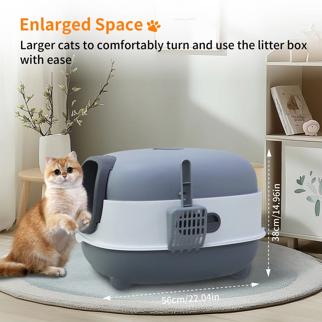 Hooded Litter Box